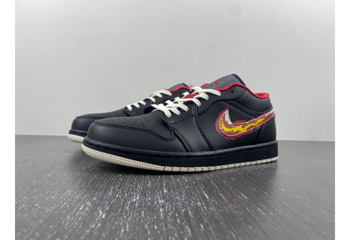 Air Jordan 1 Low SE ''Just Skate Black'' FJ7073-010