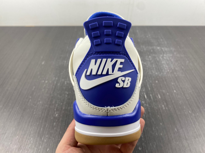 unknown air jordan 4 retro sb blue color