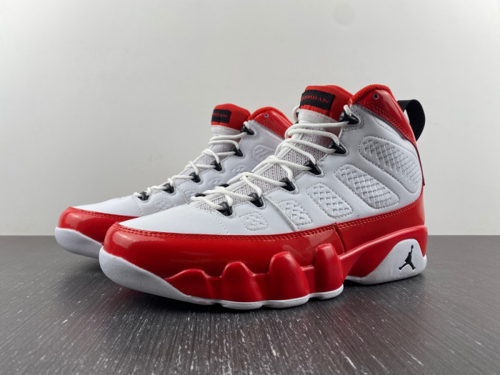 air jordan 9 retro white gym red 302370-160