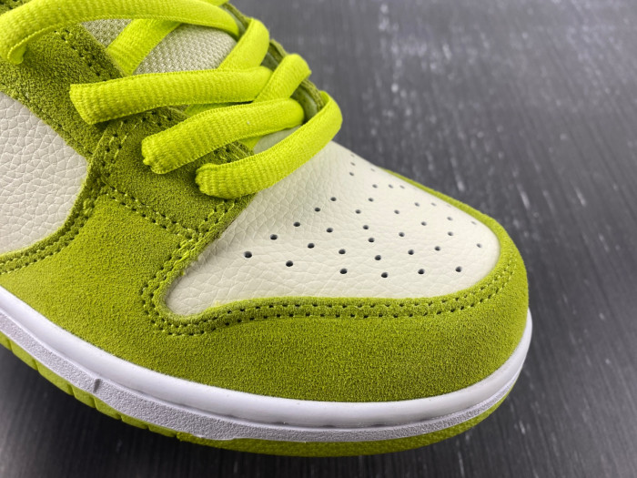 nike sb dunk low green apple dm0807-300