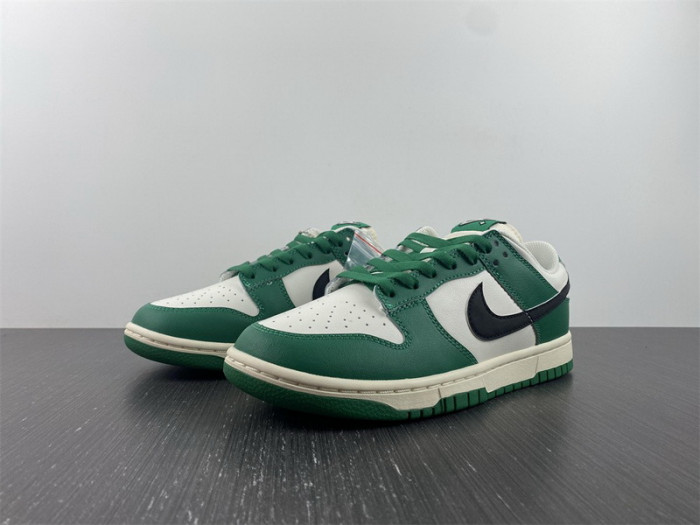 nike dunk low "lottery" green dr9654-100
