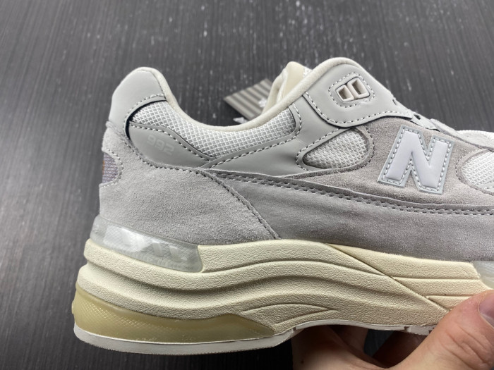 new balance 992 white silver (2021) - m992md