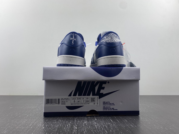 off-white x travis scott x air jordan 1 ow custom