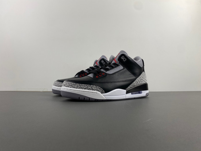 air jordan 3 og “black cement” sku:dn3707-010