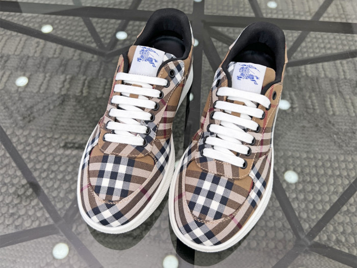 Bur*berry Check Terrace Sneakers