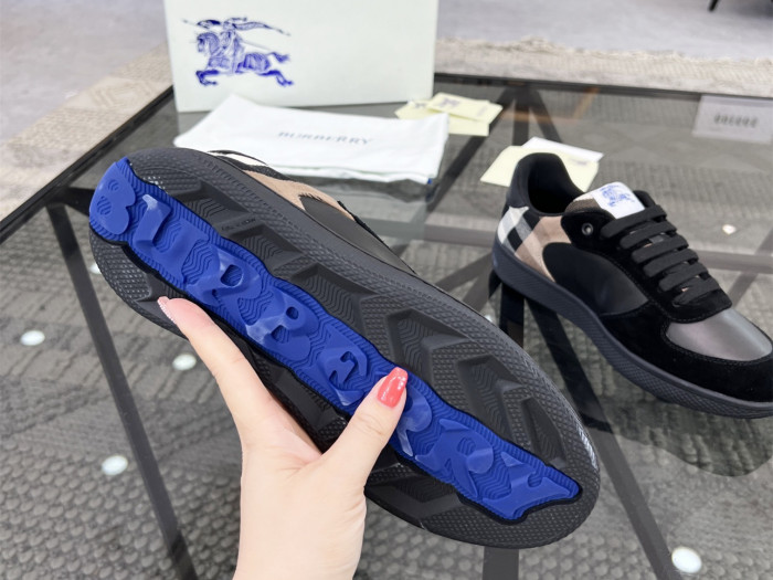 Bur*berry Check Terrace Sneakers
