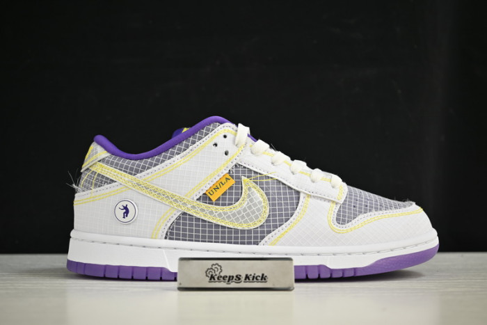 union x nike dunk low “court purple” dj9649-401