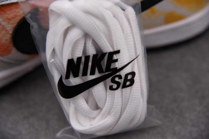 nike sb dunk low raygun tie-dye white - bq6832-101