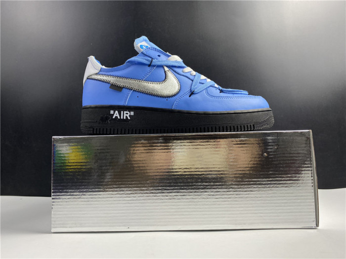 off-white x nike air force 1’07"mca blue" ck0866-401