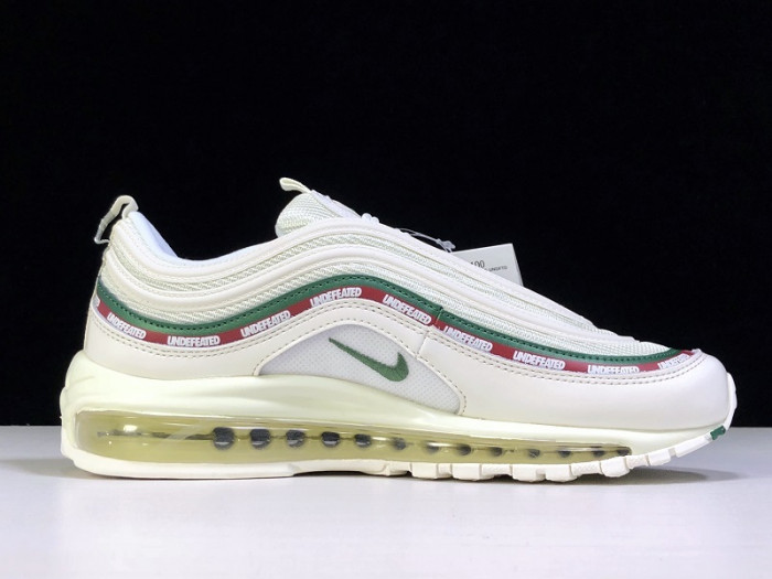 undefeated nike air max 97 white aj1986-100