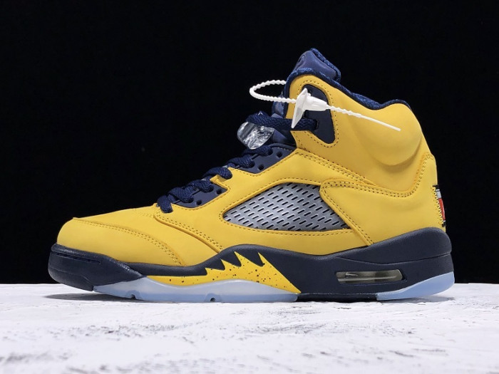 air jordan 5 retro sp ''michigan'' cq9541-704