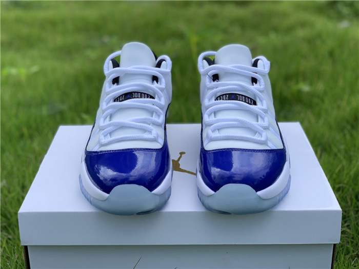 air jordan 11 retro low white concord ah7860-100