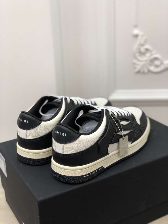 amiri* skel leather sneakers