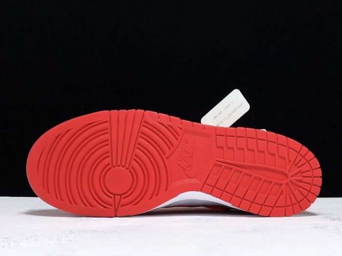 off white x dunk low 