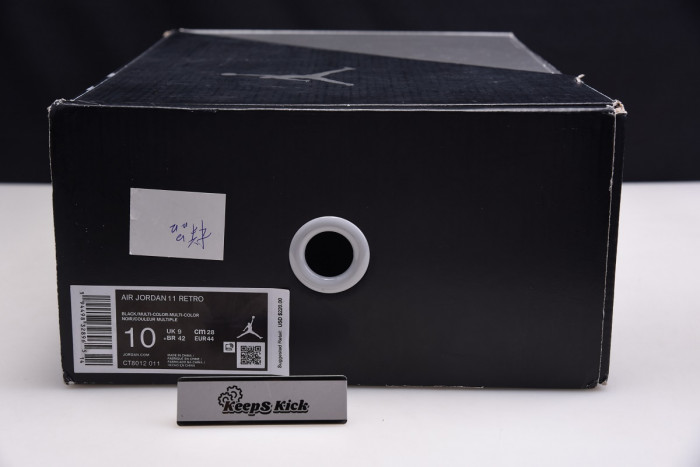 air jordan 11 retro "25th anniversary" ct8012-011