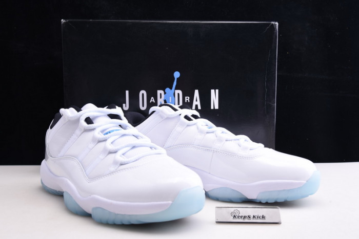 air jordan 11 low "legend blue" av2187-117