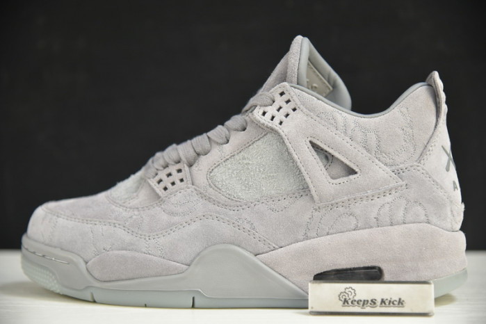 kaws x air jordan 4 retro ''cool grey'' 930155-003
