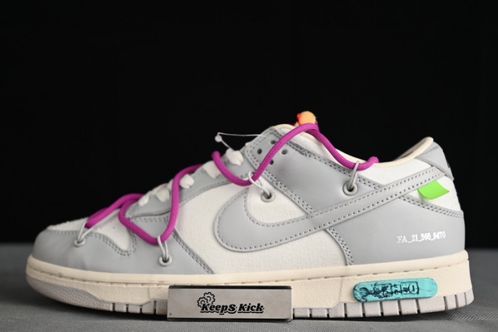 ow x dunk low ''lot 45 of 50''