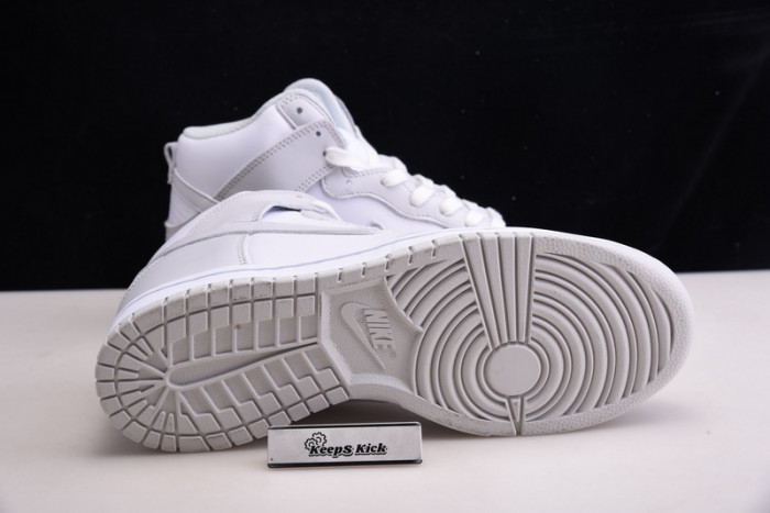 nike dunk high retro white vast grey (2021) - dd1399-100