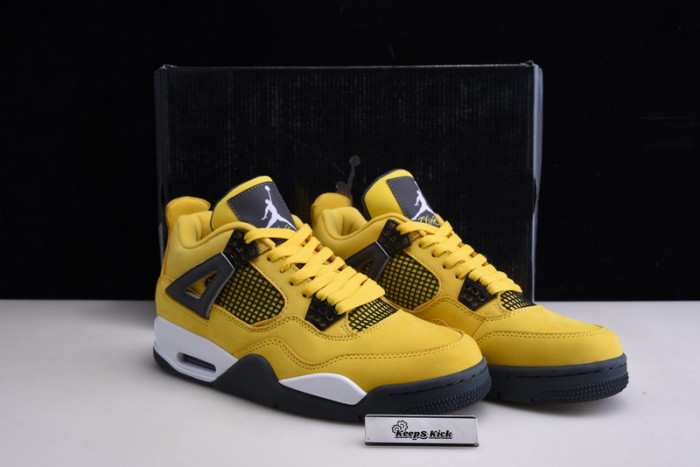 nike air jordan 4 retro lightning 314254-702