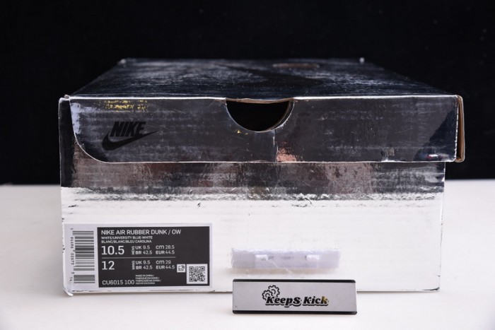 off white x air rubber dunk 