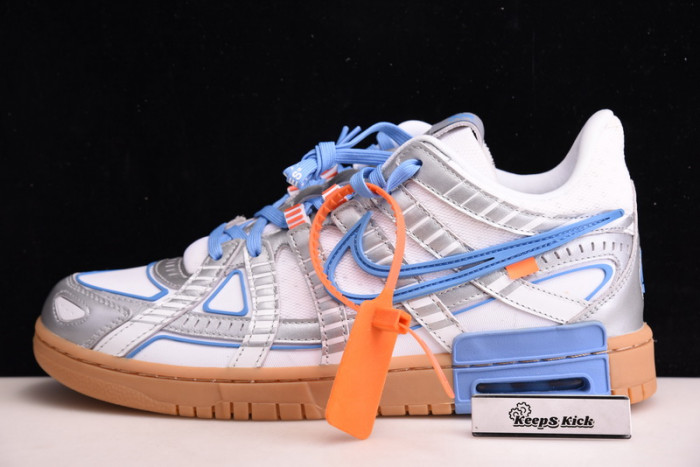 off white x air rubber dunk ''university blue'' - cu6015 100